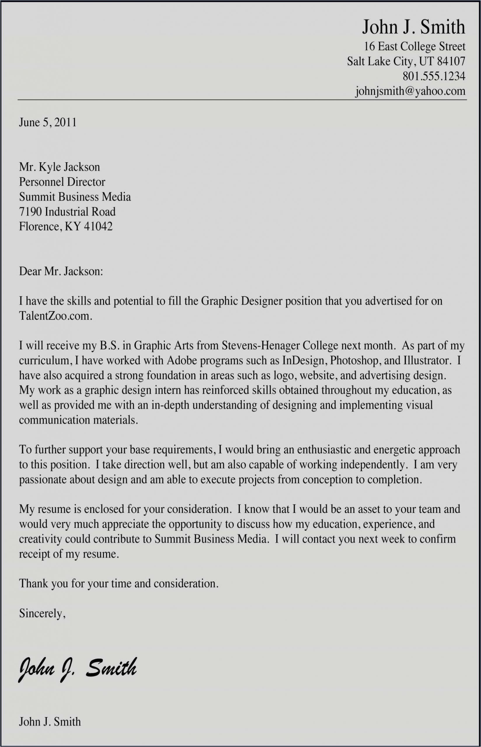 Sample Cover Letter with attached Resume attached is A Copy My Resume Awesome Unique Job