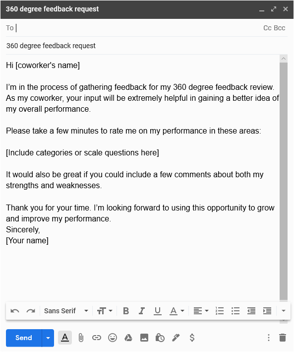 Sample Email asking for Resume Feedback 7 Awesome Email Templates to Request Co Worker Feedback
