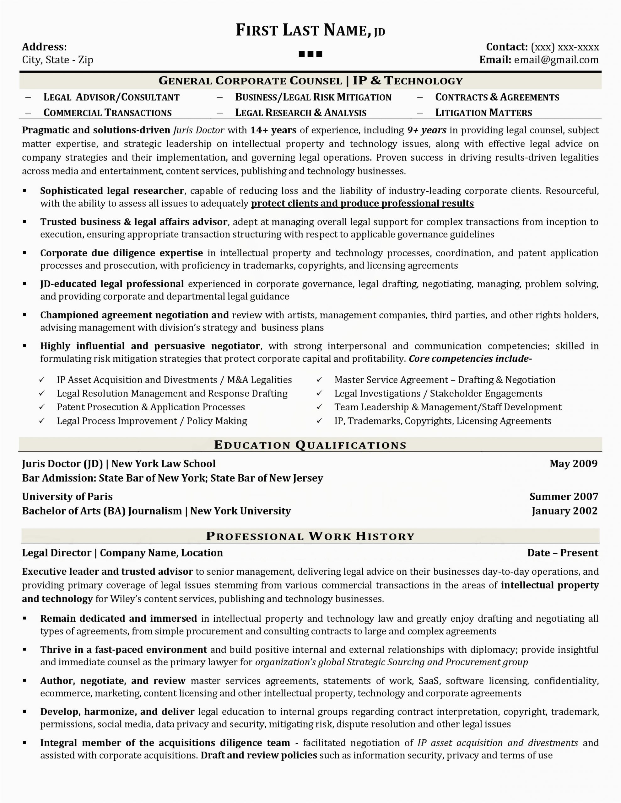 Sample High School Resume for Ivy League Ivy League Resumes