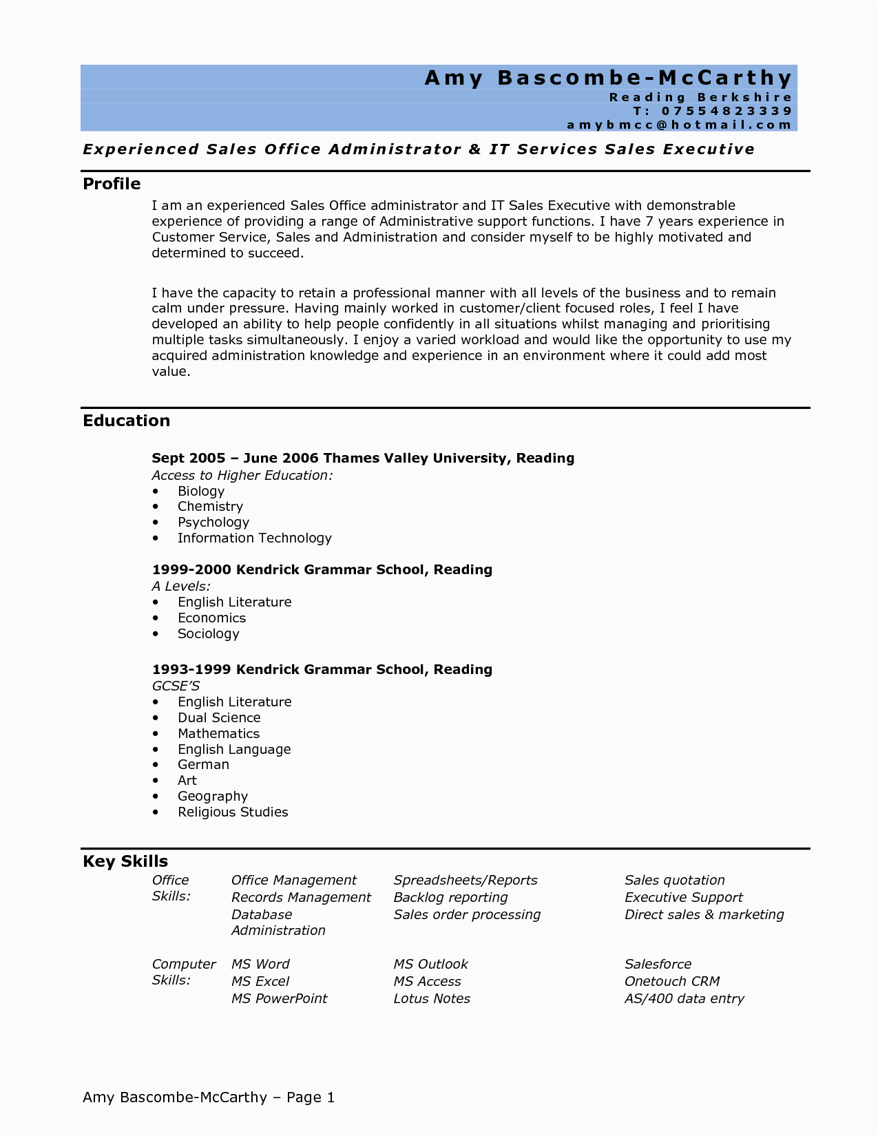 Sample Objectives for Resumes with No Job Experience Cv with No Experience Sample