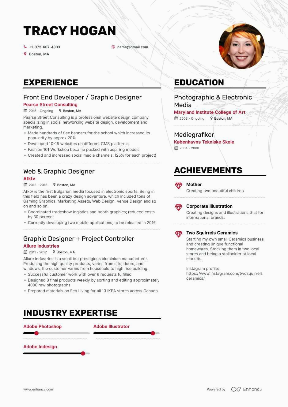 Sample Of Resume for Graphic Designer 8 Freelance Graphic Designer Resume Samples and Writing Guide