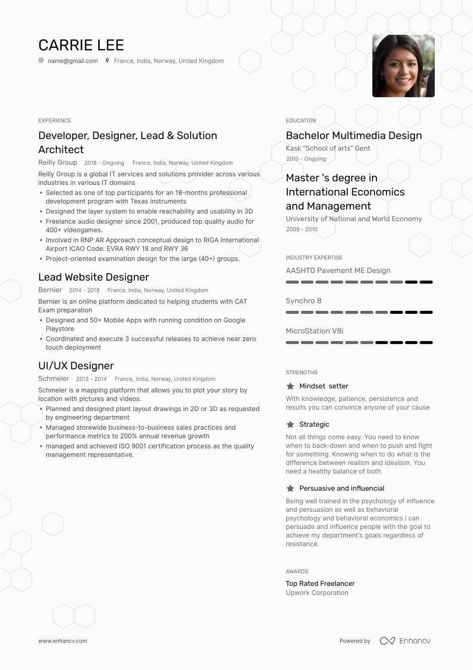 Sample Of Resume for Graphic Designer top Graphic Designer Resume Examples & Samples for 2020