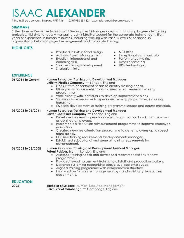 Sample Resume for Career Change to Human Resources Here some Writing Tips and Examples Of Human Resources