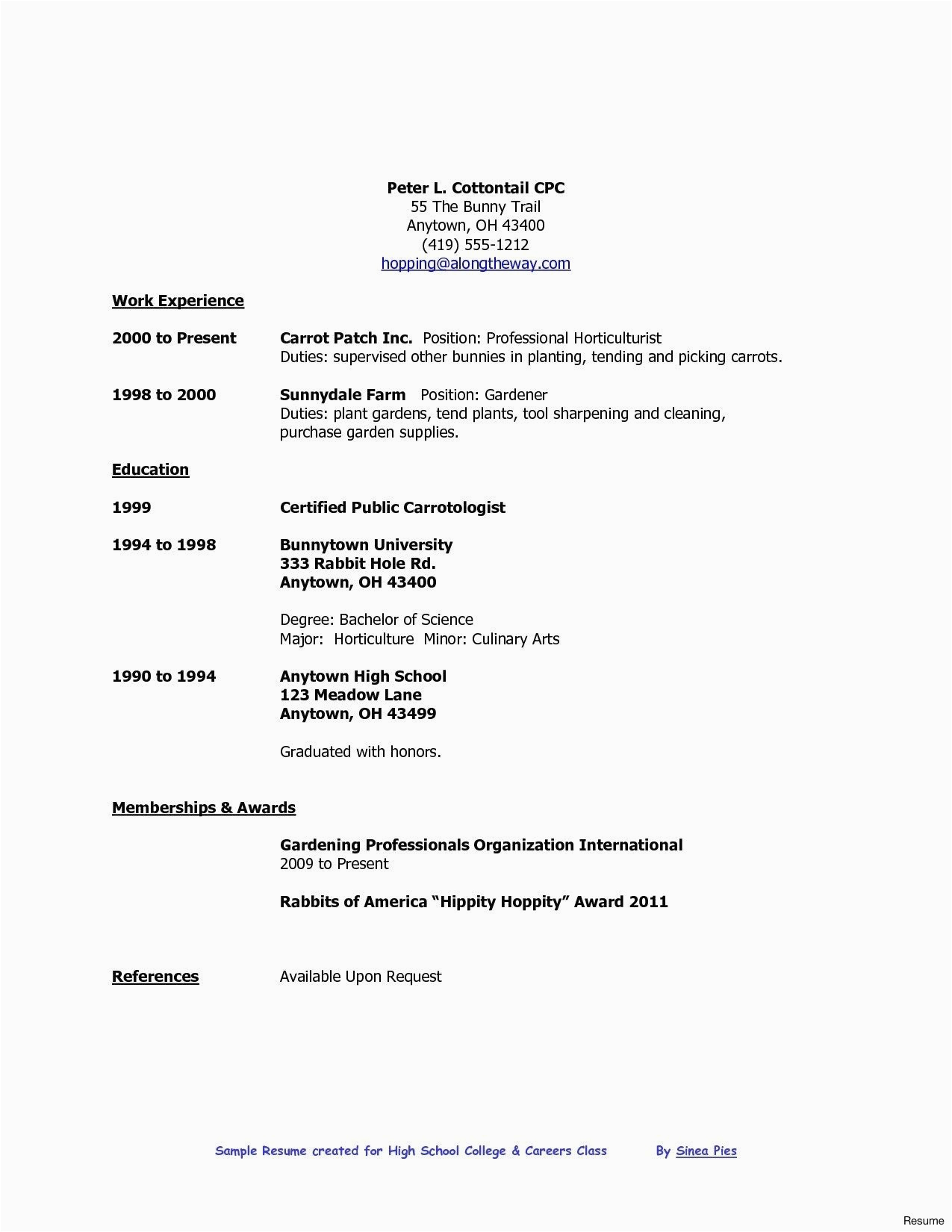 Sample Resume for Highschool Graduate with Little Experience Resume format High School Graduate format Graduate