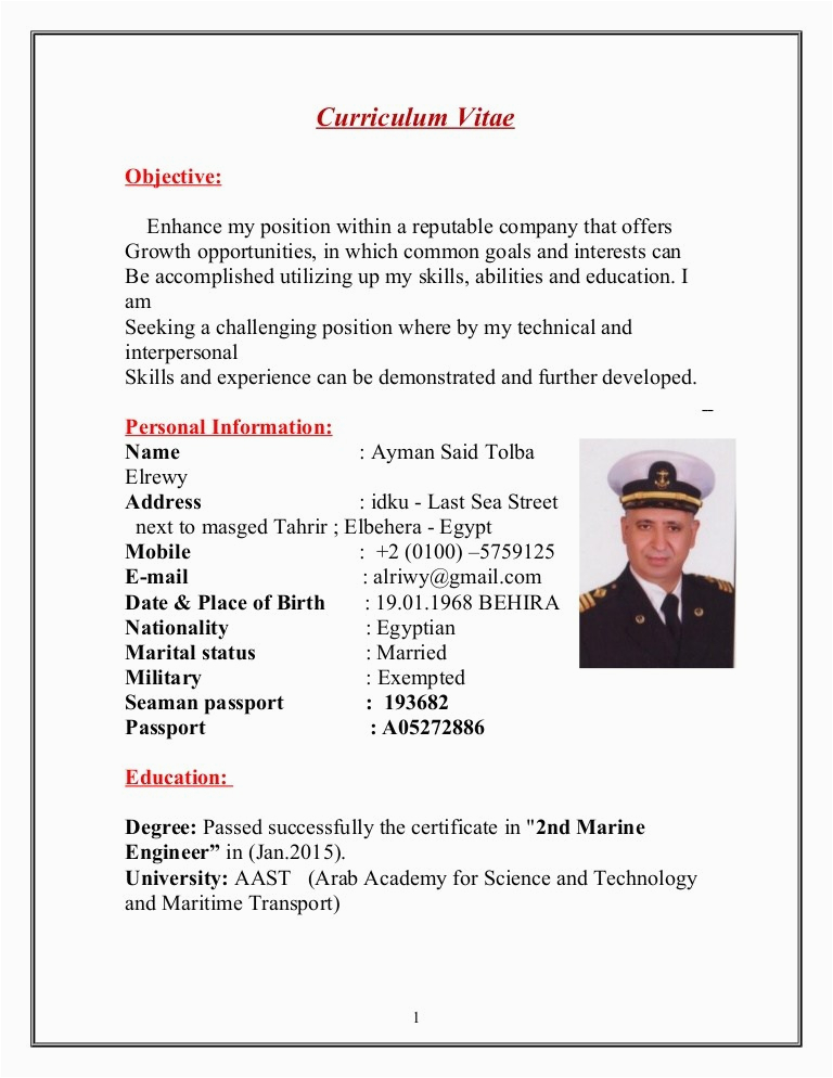 Sample Resume for Marine Engineering Apprenticeship 14 15 Marine Engineering Resume southbeachcafesf