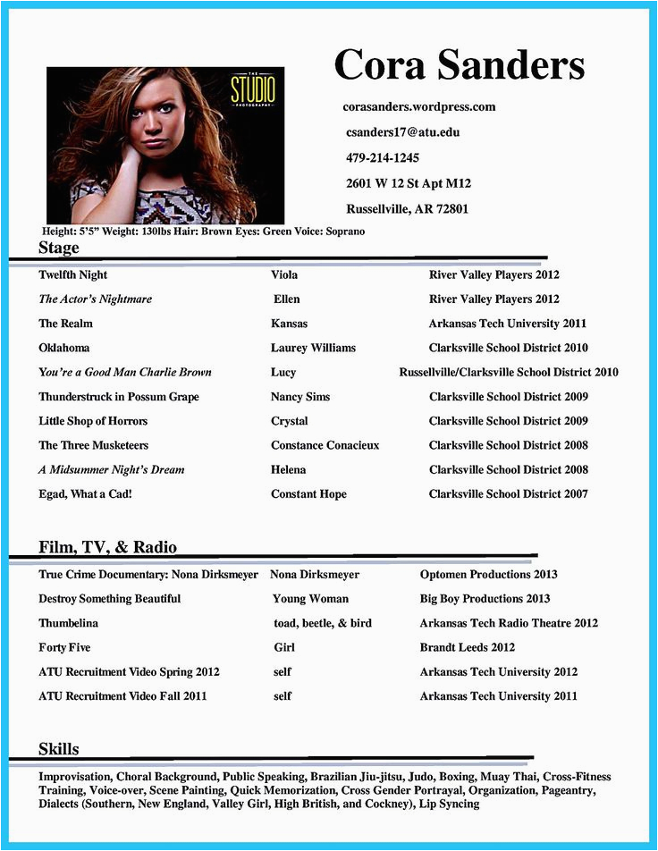 Sample Resume for Models and Actors the 25 Best Acting Resume Template Ideas On Pinterest