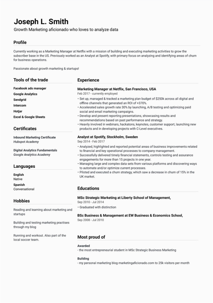 Sample Resume for Ms Application In Us 29 Free Resume Templates for Microsoft Word & How to Make