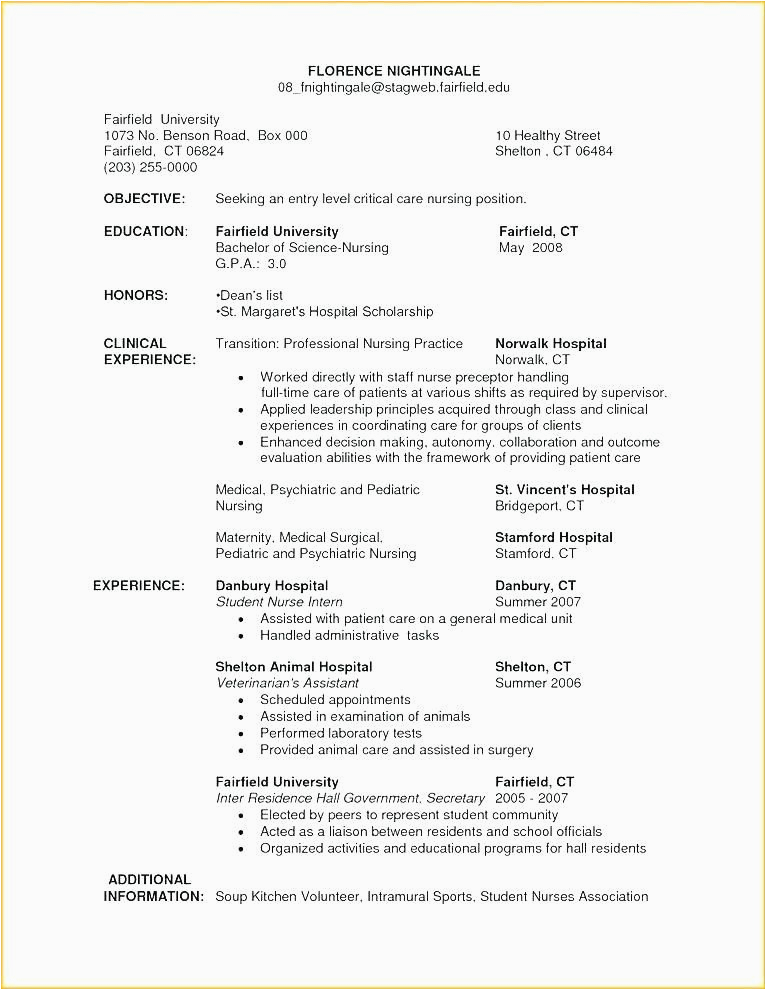 Sample Resume for Registered Nurse In Philippines Download Resume Examples for Registered Nurses