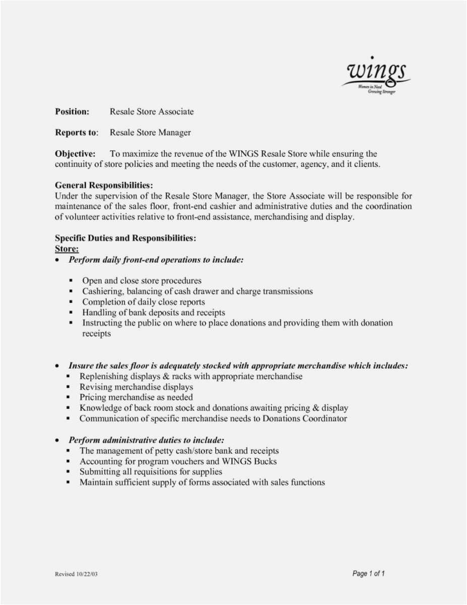 Sample Resume for Retail Sales Position 11 12 Sample Resumes for Sales Position