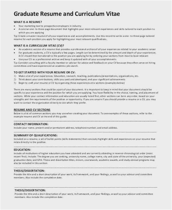 Sample Resume for Study Abroad Application Download 56 Resume Sections New