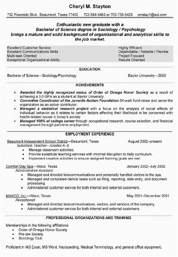 Sample Resume for Substitute Teacher Position Picture Foto Car Templates Fotos Teacher Resume