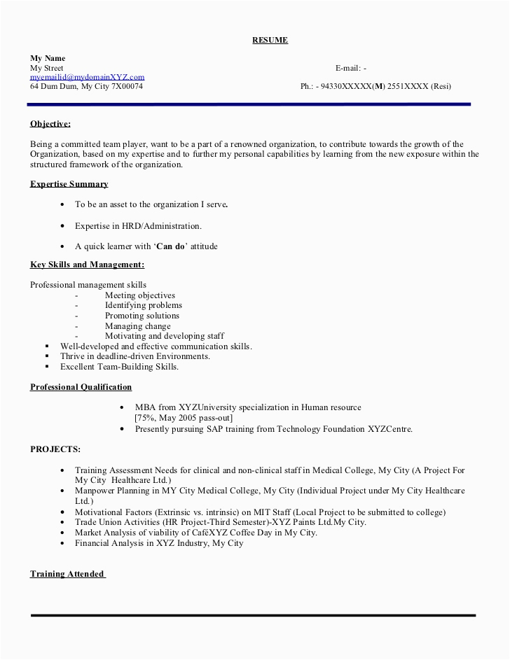 Sample Summary for Resume for Freshers How to Write Resume Summary for Freshers How to Write A