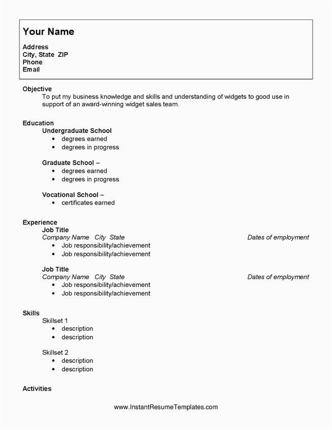 Sample Work Resume with Little Experience Resume Examples Little Work Experience