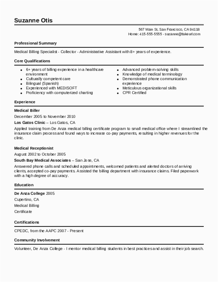 Free Samples Of Medical assistant Resumes Medical assistant Resume Samples Download Free Templates