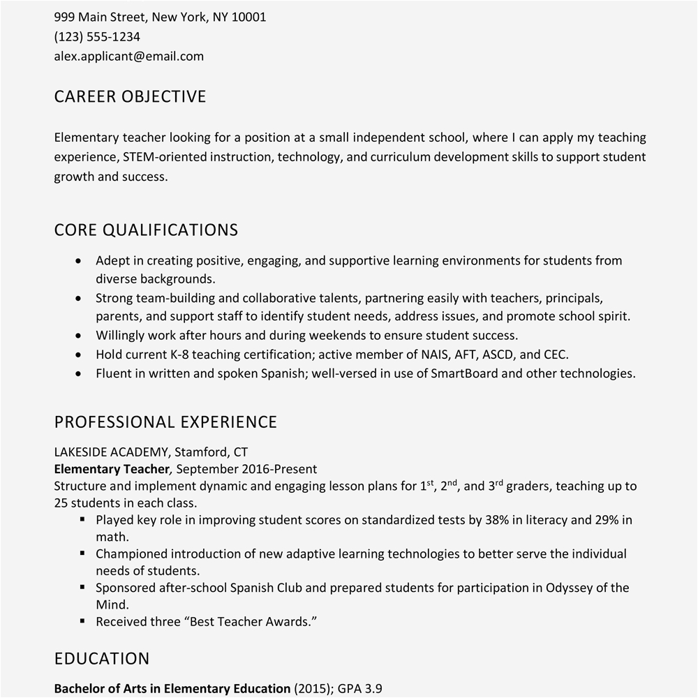 Sample Objectives to Put On A Resume Resume Objective Examples and Writing Tips