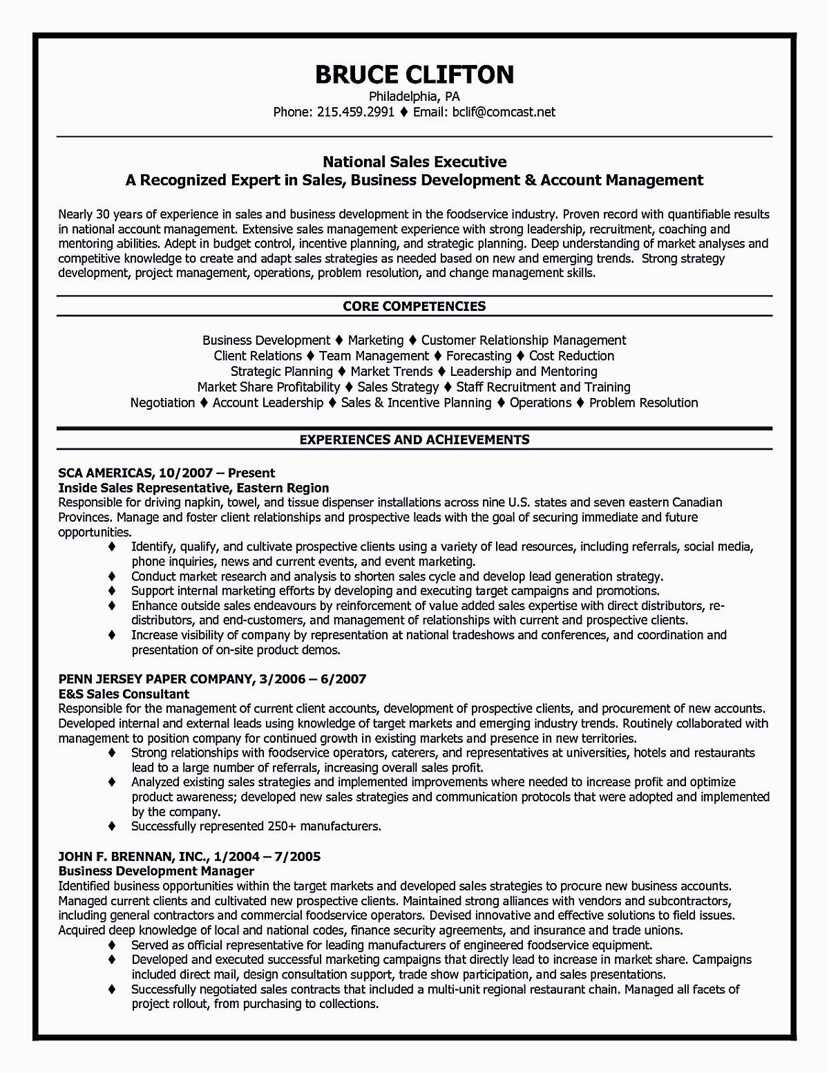 Sample Resume for Account Executive Position Account Executive Resume is Like Your Weapon to the