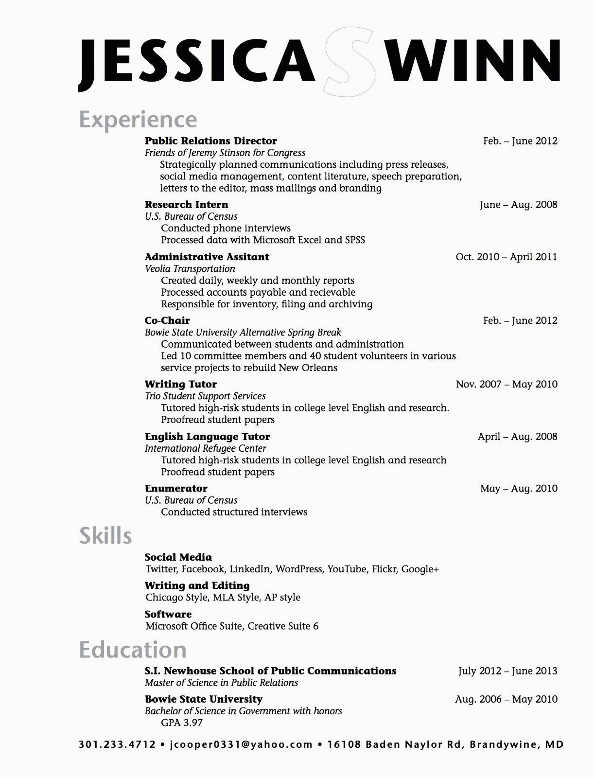 Basic Resume Template for College Students 25 Basic Student Resume Templates In 2020