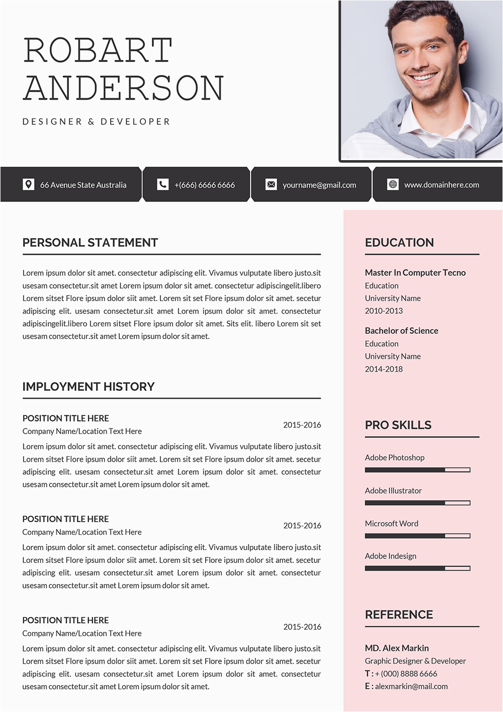 Best Place to Get Resume Templates Best Resume Template 2021 to Download In Word Doc Docx