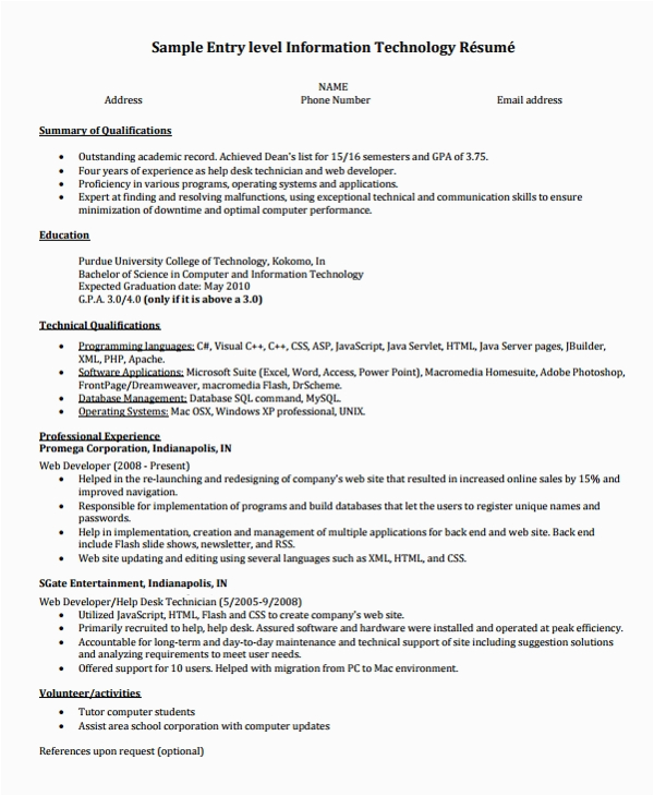 Best Resume Template for Recent College Graduate Free 8 Sample College Graduate Resume Templates In Ms