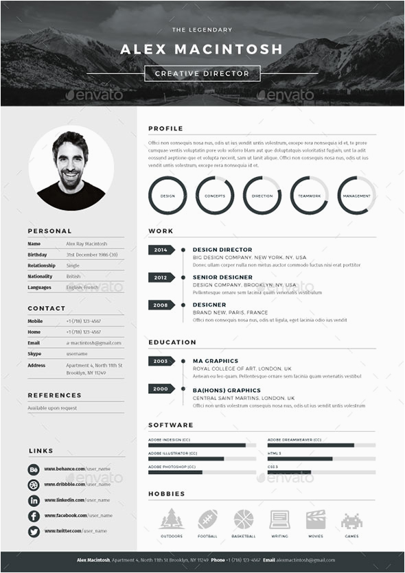 Best Template to Use for Resume 20 Best Resume Templates – Bashooka
