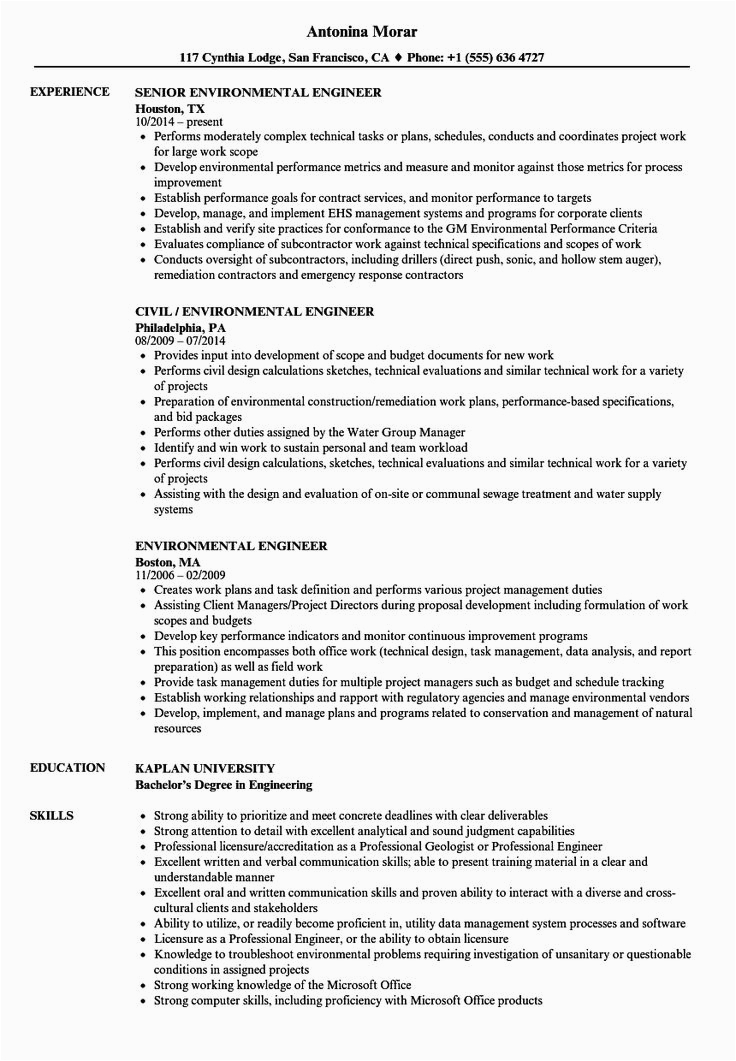 Civil Project Manager Resume Sample India 30 Civil Engineering Resume Examples In 2020