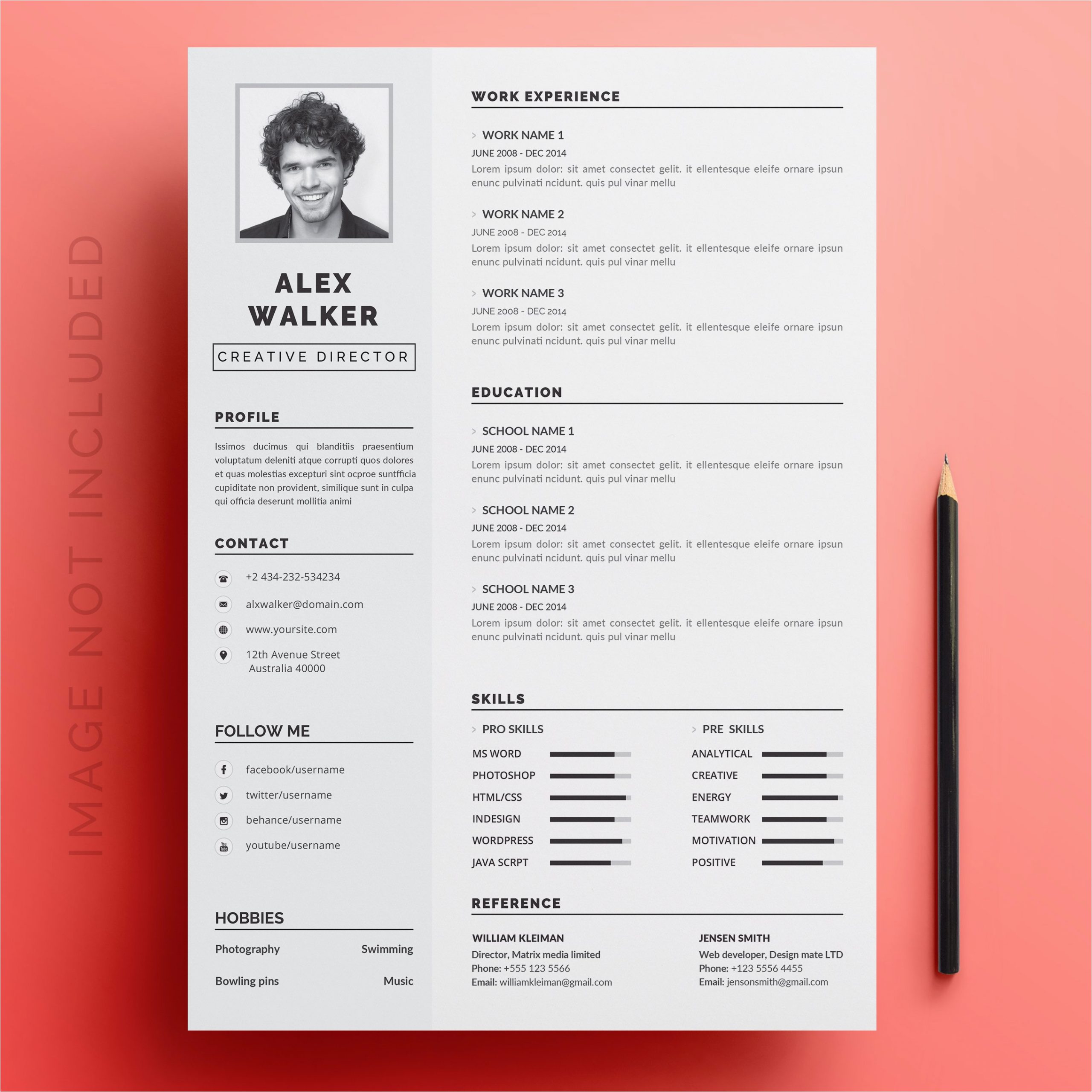 Download Curriculum Vitae Cv Resume Templates Curriculum Vitae Template Download Free Vectors Clipart