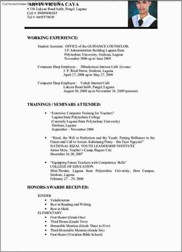 Download Resume Templates for College Students College Student Resume Template Download