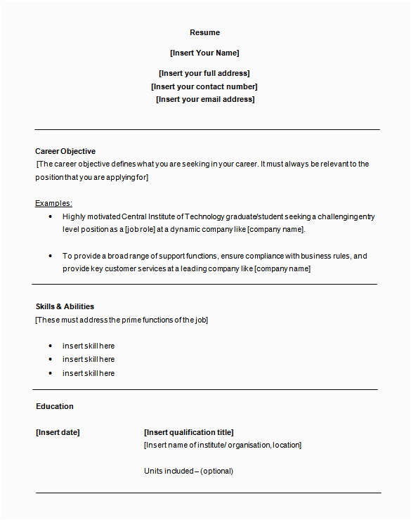 Entry Level Customer Service Resume Template 6 Customer Service Resume Templates Pdf Doc