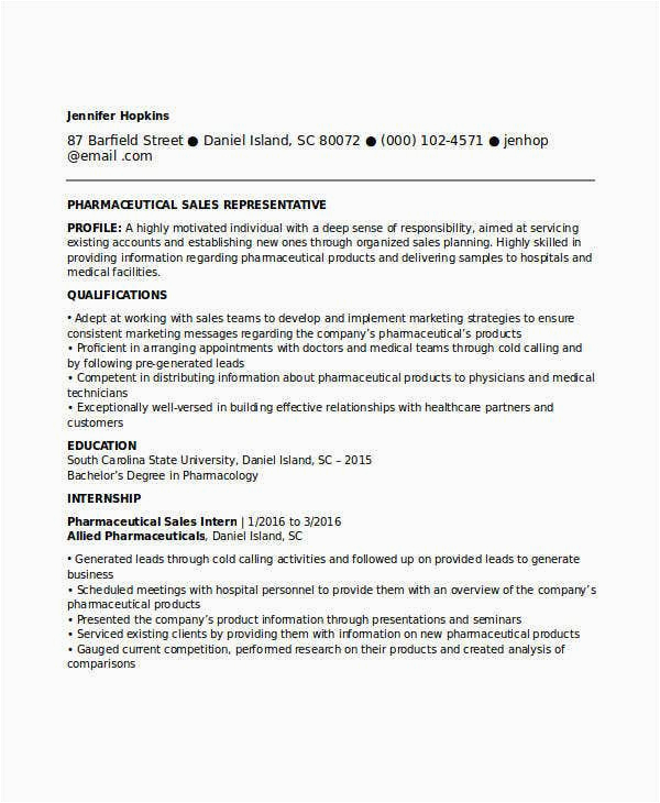 Entry Level Medical Sales Resume Samples Resume for Medical Sales Entry Level Sample Resume for