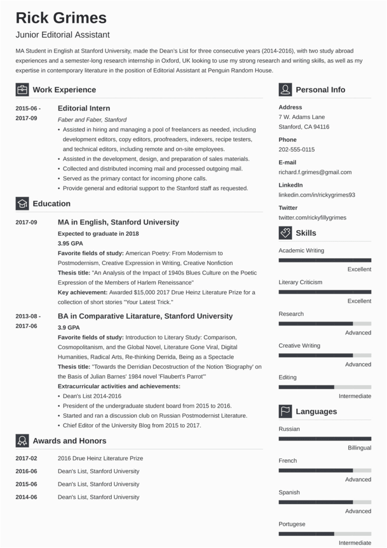 Entry Level Resume Template Free Download Entry Level Resume Template Resume Template Ms Word Doc