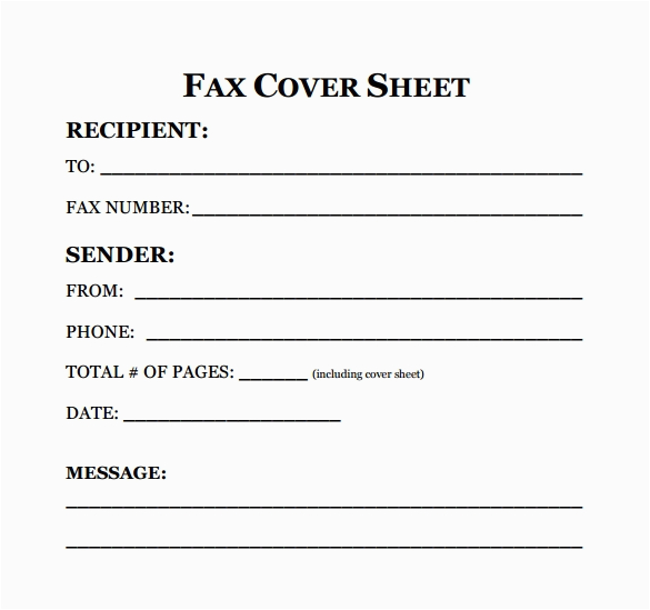 Fax Cover Sheet Template for Resume Free 7 Sample Fax Cover Sheet for Resume Templates In Pdf