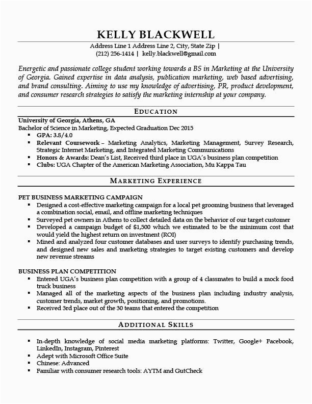 Free Entry Level Resume Templates Download Career Level & Life Situation Templates