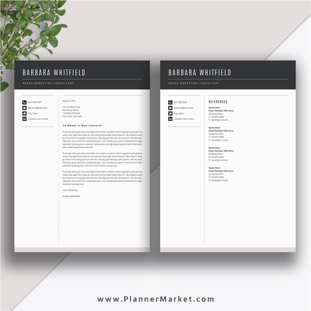 Free Matching Resume and Cover Letter Templates Want Your Resume Stand Out Try This Beautiful Resume