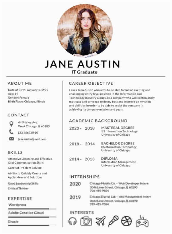 Free Resume Template Download for Freshers 45 Fresher Resume Templates Pdf Doc