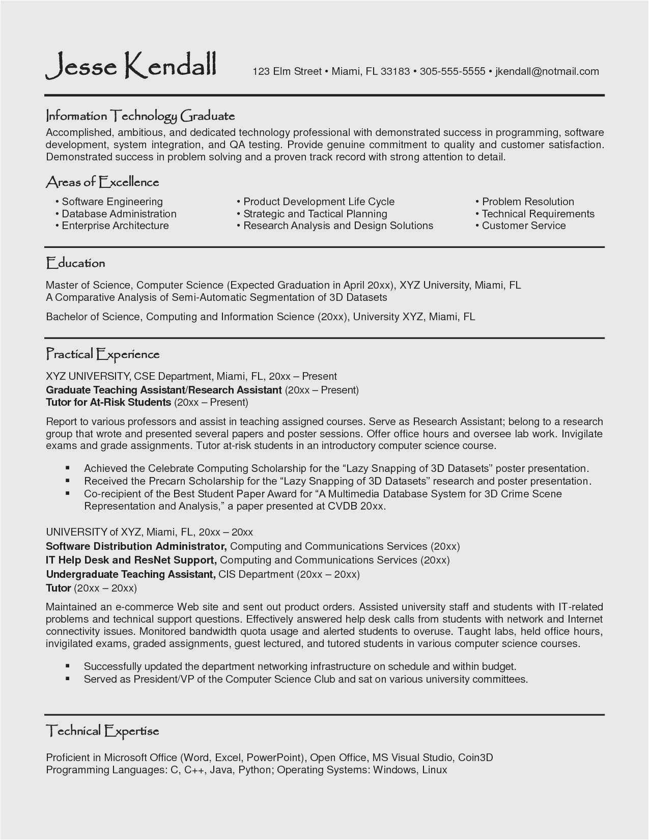 Free Resume Templates for Entry Level Jobs Free Collection 60 Entry Level Resume Template 2019