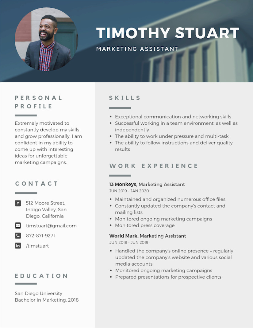 Free Resume Templates for It Professionals 77 Free Creative Resume Templates to Download In 2020