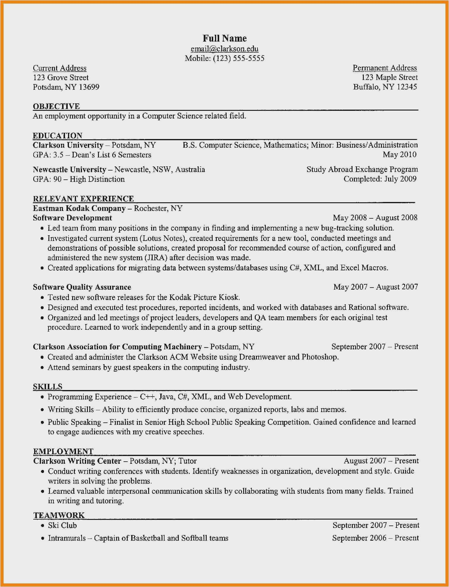 Free Sample Resume for Accounting Clerk Accounting Clerk Resume Download 50 Collections