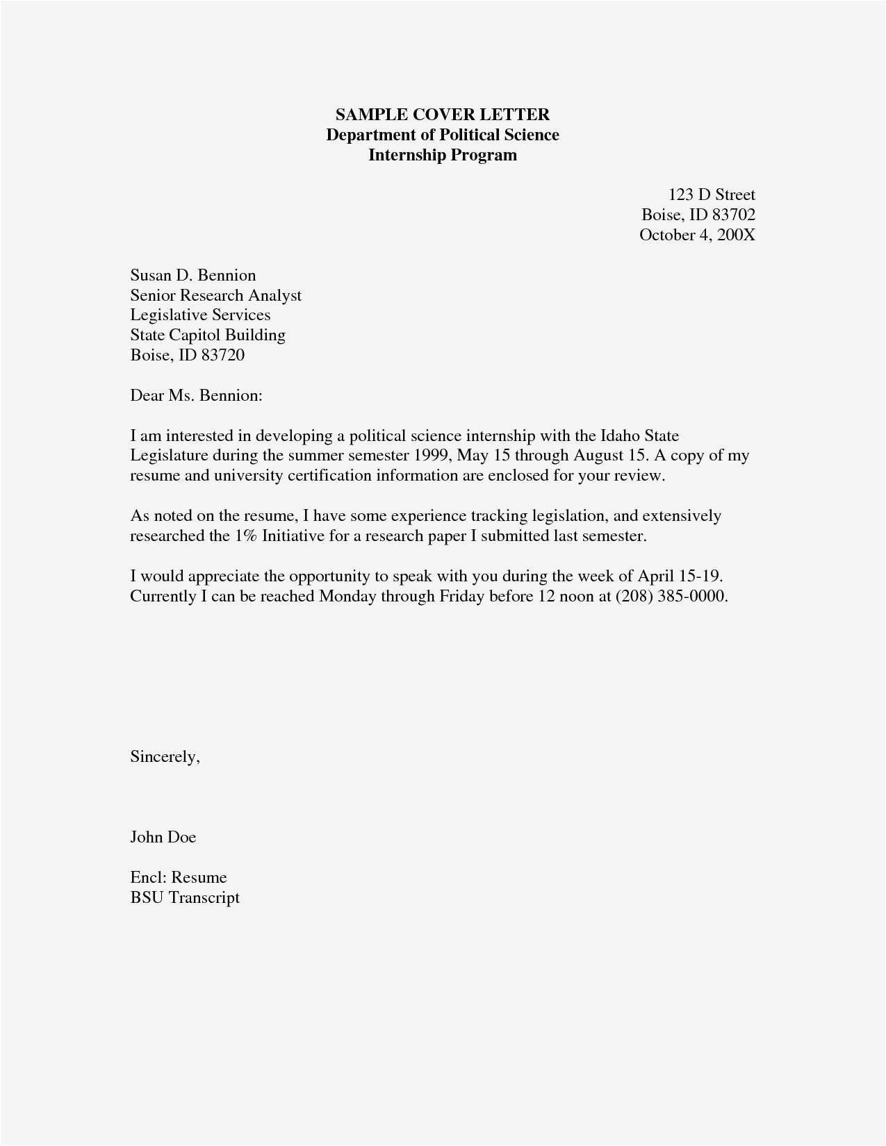 Resume Cover Letter Samples with No Experience 26 No Experience Cover Letter