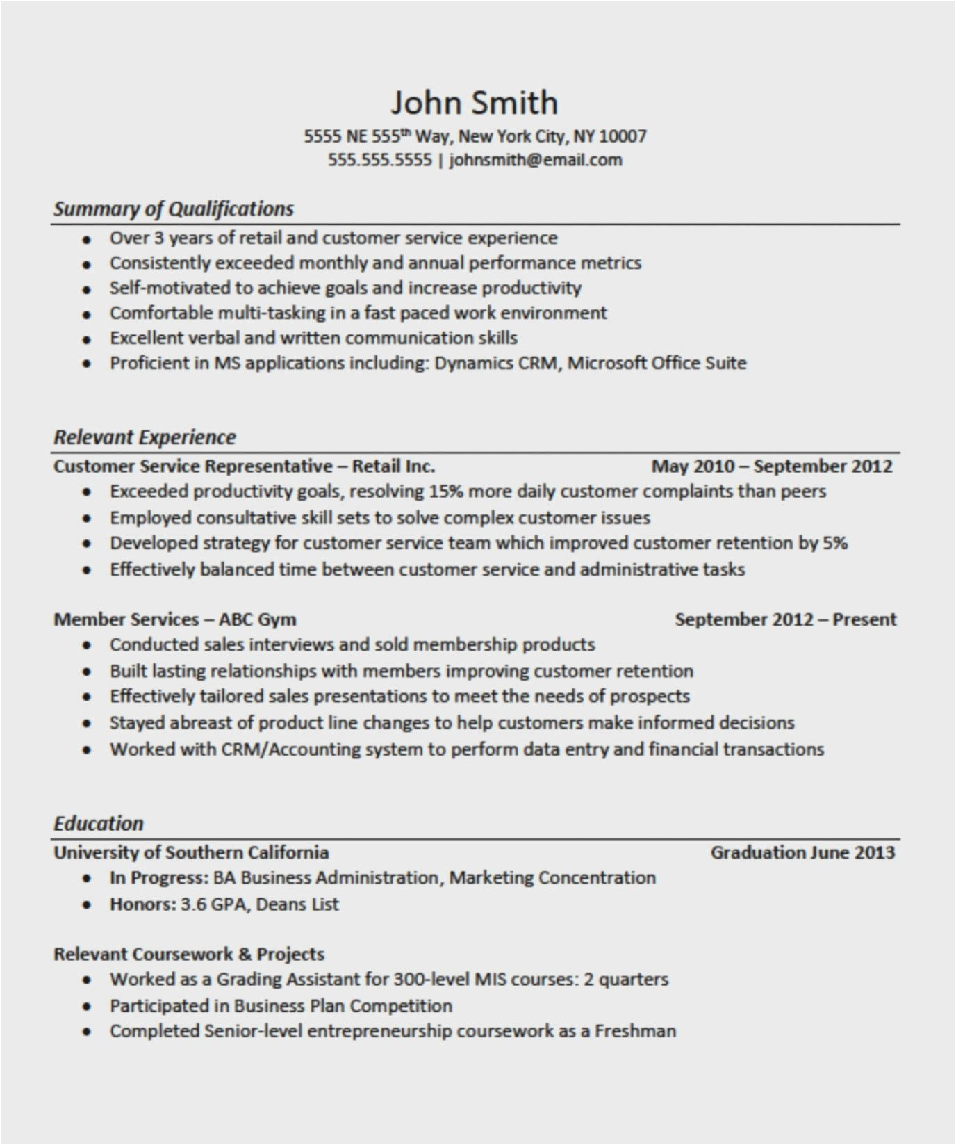 Resume for Career Change with No Experience Sample Wunderbar Resume for Career Change with No Experience