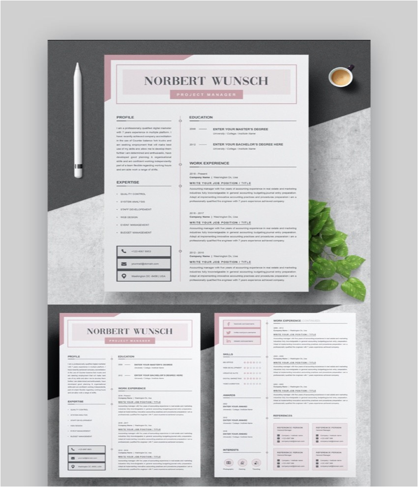 Resume Templates that Get You Hired 20 Awesome Teacher Resume Templates to Get You Hired