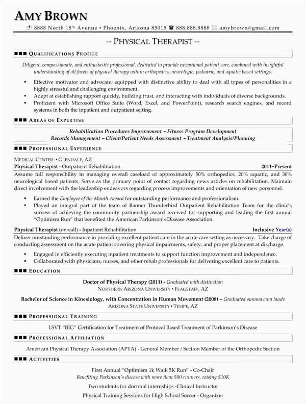 Sample Occupational therapy Resume New Grad √ 20 Occupational therapy Resume New Grad
