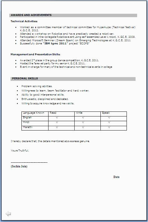 Sample Resume for B Tech Final Year Student B Tech Final Year Resume Sample Resume for B Tech Final Year Student B Tech Final Year Resume