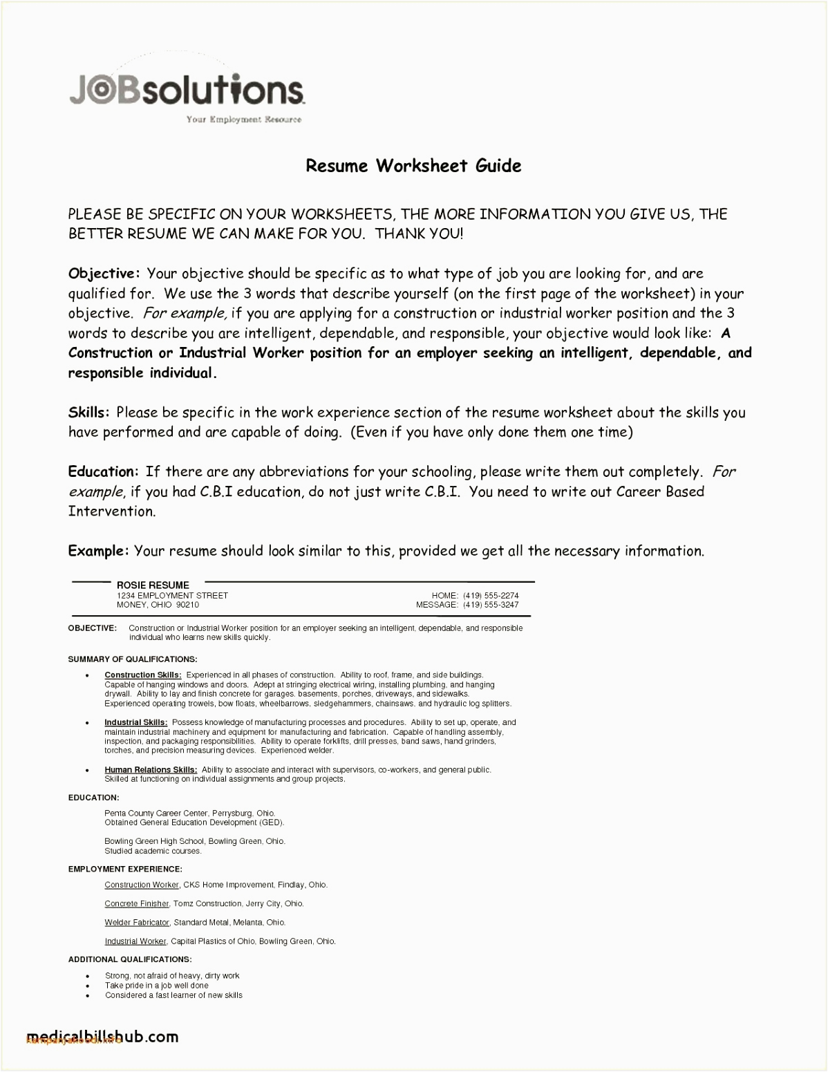 Sample Resume Objective for College Application 10 Objective for A Job Resume Wqmsha