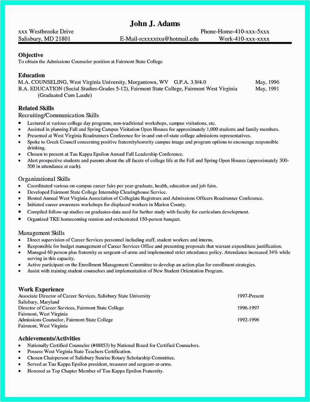 Sample Resume Objective for College Application Write Properly Your Ac Plishments In College Application
