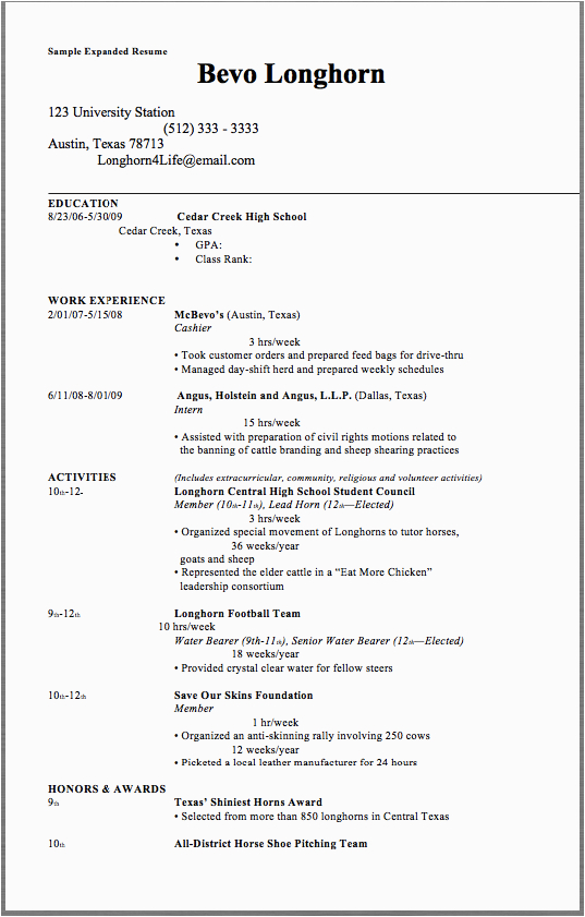 University Of Texas Austin Resume Template We Should Do A Good Cv Resume Samples 2019 Dengan Gambar