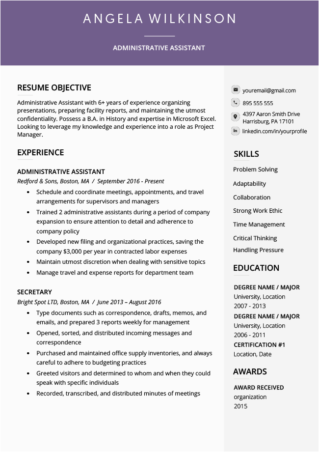 Best Resume Templates for Free Download Best Cv Templates Free Download Word Document