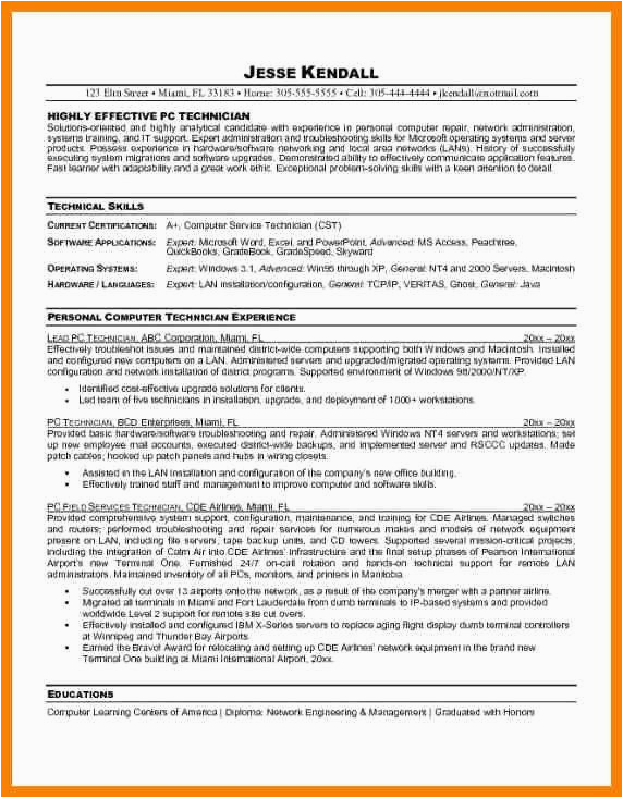 Entry Level Computer Technician Resume Sample 20 Entry Level Help Desk Resume Entry Level Computer Technician Resume Sample 20 Entry Level Help Desk Resume