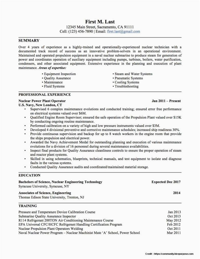 Free Military to Civilian Resume Templates 25 Military to Civilian Resume Template In 2020