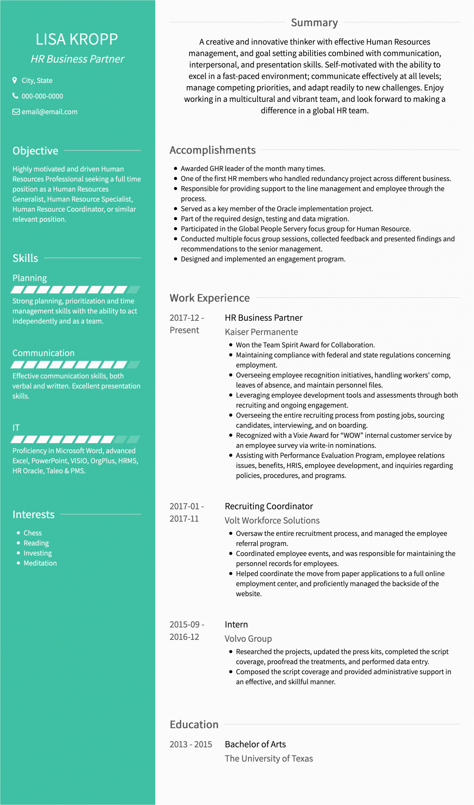 Free Resume Template with Picture Option Two Column Resume Template Avant