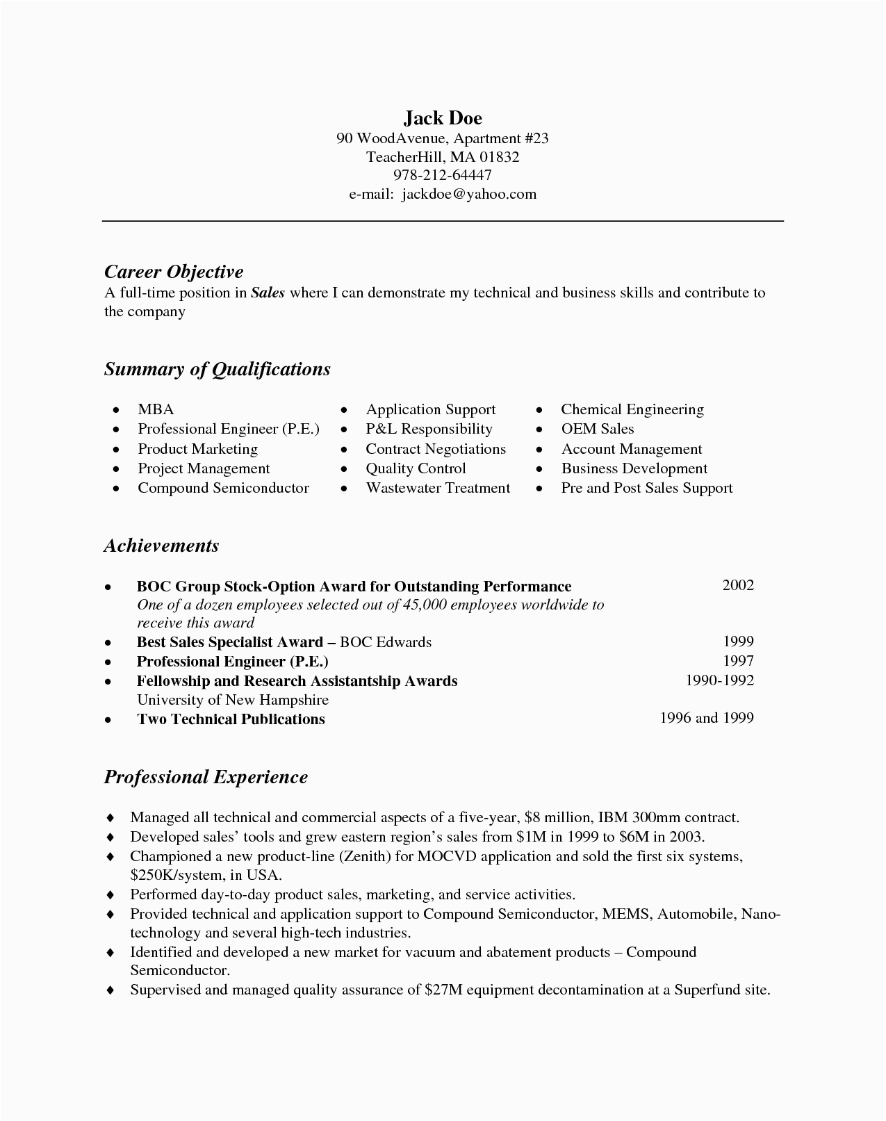 Free Resume Templates with Bullet Points Resume format Bullet Points Bullet format Points